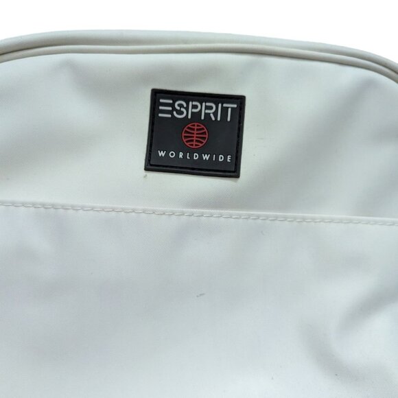 Vintage 1990s Y2K Esprit Worldwide White Backpack Purse Handbag main image 7